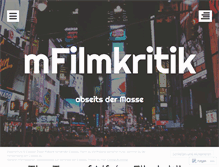 Tablet Screenshot of mfilmkritik.wordpress.com