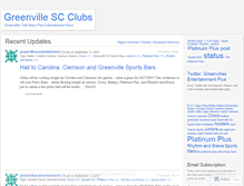 Tablet Screenshot of greenvillescclubs.wordpress.com