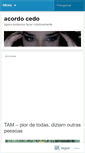 Mobile Screenshot of acordocedo.wordpress.com