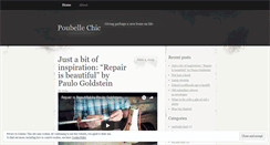Desktop Screenshot of poubellechic.wordpress.com