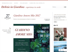 Tablet Screenshot of delizieingiardino.wordpress.com