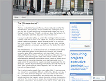 Tablet Screenshot of lsemanagement.wordpress.com