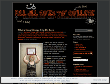 Tablet Screenshot of killjill.wordpress.com