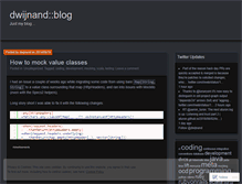 Tablet Screenshot of dwijnand.wordpress.com
