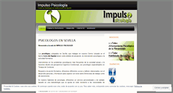 Desktop Screenshot of impulsopsicologia.wordpress.com