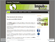 Tablet Screenshot of impulsopsicologia.wordpress.com