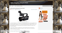 Desktop Screenshot of bodasfotografos.wordpress.com