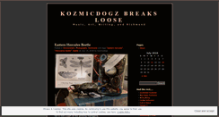 Desktop Screenshot of kozmicdogz.wordpress.com