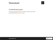 Tablet Screenshot of danzaland.wordpress.com