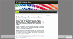 Desktop Screenshot of brightsonani.wordpress.com