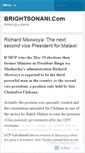 Mobile Screenshot of brightsonani.wordpress.com