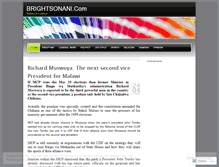 Tablet Screenshot of brightsonani.wordpress.com