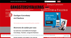 Desktop Screenshot of gangstersyfalleras.wordpress.com