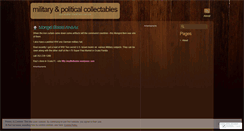 Desktop Screenshot of militaryitems.wordpress.com