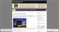 Desktop Screenshot of manchesterdante.wordpress.com