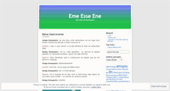 Desktop Screenshot of emeesseene.wordpress.com