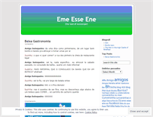 Tablet Screenshot of emeesseene.wordpress.com