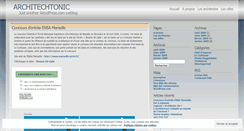 Desktop Screenshot of myarchitechtonic.wordpress.com