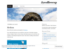 Tablet Screenshot of jycoffeecup.wordpress.com