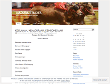 Tablet Screenshot of madurastudies.wordpress.com