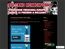 Tablet Screenshot of casapoundbolzano.wordpress.com