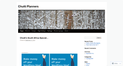 Desktop Screenshot of chuttiplanners.wordpress.com