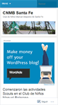 Mobile Screenshot of cnmbsantafe.wordpress.com