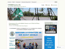 Tablet Screenshot of cnmbsantafe.wordpress.com