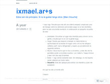 Tablet Screenshot of ixmael.wordpress.com