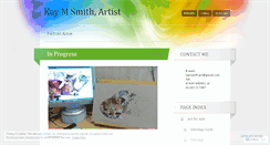 Desktop Screenshot of kaysmithart.wordpress.com