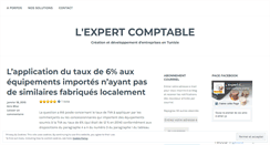 Desktop Screenshot of expertcompta.wordpress.com