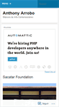 Mobile Screenshot of anthonyarrobovelez.wordpress.com