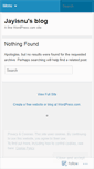 Mobile Screenshot of jayisnu.wordpress.com