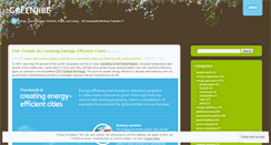 Desktop Screenshot of greenjibe.wordpress.com