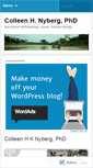 Mobile Screenshot of colleennyberg.wordpress.com