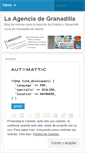 Mobile Screenshot of laagenciadegranadilla.wordpress.com