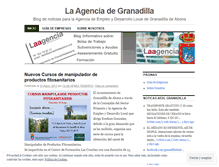 Tablet Screenshot of laagenciadegranadilla.wordpress.com