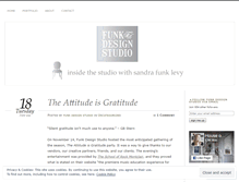 Tablet Screenshot of funkdesignstudio.wordpress.com
