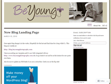 Tablet Screenshot of beyoungphotography.wordpress.com