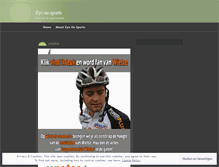 Tablet Screenshot of eyeonsports.wordpress.com