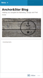 Mobile Screenshot of anchorandstar.wordpress.com