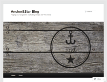Tablet Screenshot of anchorandstar.wordpress.com