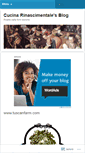 Mobile Screenshot of cucinarinascimentale.wordpress.com