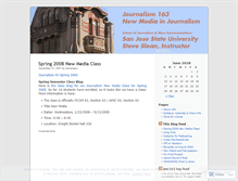 Tablet Screenshot of jmc163.wordpress.com