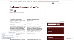 Desktop Screenshot of latinodemocratsri.wordpress.com