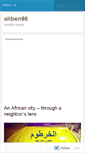 Mobile Screenshot of aliben86.wordpress.com