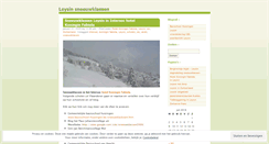 Desktop Screenshot of leysinsneeuwklassen.wordpress.com