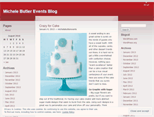 Tablet Screenshot of michelebutlerevents.wordpress.com