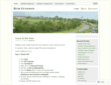 Tablet Screenshot of budignwn.wordpress.com