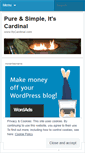 Mobile Screenshot of itscardinal.wordpress.com